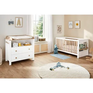 Pinolino 2-tlg. Babyzimmer „Lova” breit, weiss
