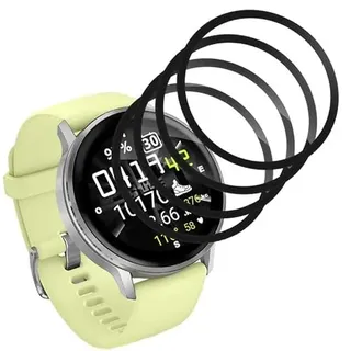 WolfFancy (4 Stück) Screen Protector für Garmin Venu 4 45mm Schutzfolie, TPU Anti-Kanten Displayschutz für Garmin Venu 4 Folie, HD Klar Bruchsicherer für Venu 4 45mm Shutzglas