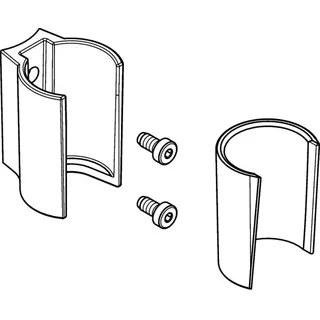 Hansgrohe Axor Brausehalter komplett 96295000 chrom, Ersatzteil