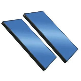 Flachkollektor Thermische Solaranlage 2 Kollektoren Bruttofläche 2,02 m2