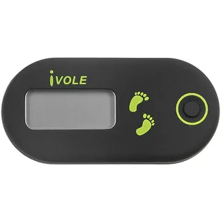 WANGCL 3D-Digital-Schrittzähler, Meilen-Tracker zum Gehen, Verfolgen von Schritten, Meilen, Kalorien, Zeit, Clip-on-Schrittzähler für Spaziergänge, Laufsportarten