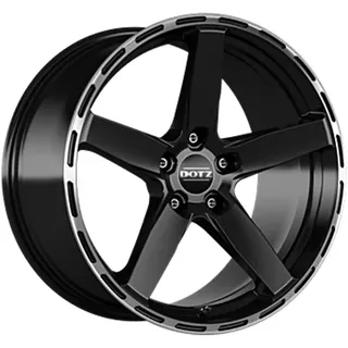 DOTZ Marinabay gunmetal/polished lip Alufelge grau