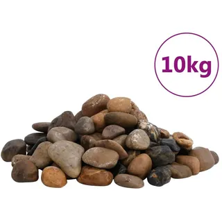 vidaXL Aquariendeko Polierte Kiesel 10 kg