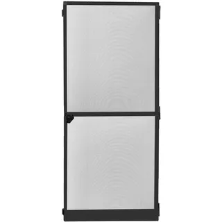 Grafner Fliegenschutzgitter mit Alurahmen 120 x 240 cm Anthrazit