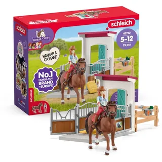 Schleich Horse Club Pferdebox mit Hannah & Cayenne