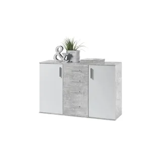Sideboard   ¦ grau ¦ Maße (cm): B: 120 H: 82 T: 35.0