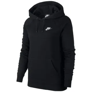 Nike Essential Fleece Hoodie Damen - schwarz-M