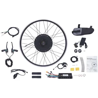 SABUIDDS 28" & 29" E-Bike Umbausatz 1000 Watt Fahrrad Motor Kit Elektro Hinterrads Brushless Nabenmotor Kits Electric Bike Conversion Kit mit LCD Display (für HL Plus 48V 13Ah Akku)