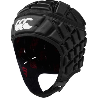 Canterbury Unisex-Jugend Headguard Raze Kopfschutz JU, Black/True Red, XXS