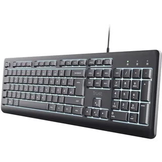 Trust Primo Beleuchtete Tastatur DE