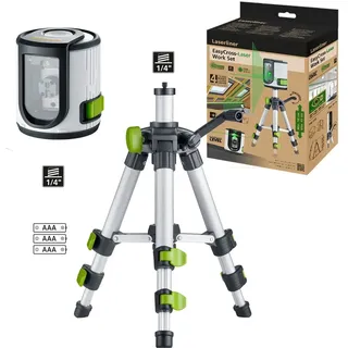 LASERLINER EasyCross-Laser Work Set Kreuzlinienlaser selbstnivellierend