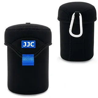 JJC Neopren Objektivtasche Objektivbeutel Schutzbeutel Wasserabweisend für für Sony Canon Nikon Fuji Olympus Panasonic Objektiv Lens Pouch Tasche - XL
