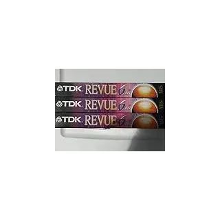TDK VHS-Videokassette, 120 min, 3 Stück
