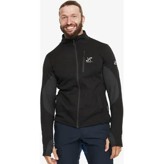 Fusion Fleece Herren Jetblack, Größe:XS - Herren > Oberteile > Fleece - Schwarz