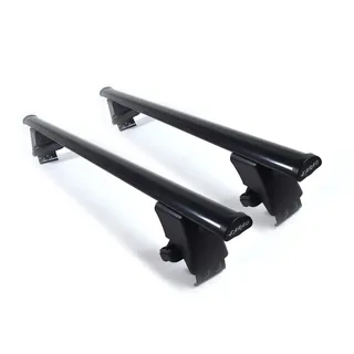 Dachträger BS + IRON2 für Toyota AYGO (3 Türer) ab 2005, Stahl Dachgepäckträger ohne Dachreling