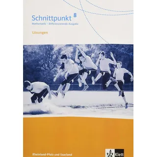 Ernst Klett Verlag Schnittpunkt Mathematik 8. Differenzierende Ausgabe Rheinland-Pfalz