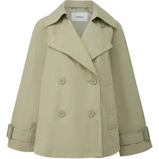 s.Oliver Cabanjacke im Relaxed Fit mit abgerundetem Saum - olive - 32