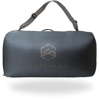 NORDKAMM Schutzhülle Rucksack 80l und 150l, Transporthülle für Flugzeug, Flight Cover (Steel Blue - 150l)