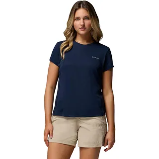 Columbia Zero RulesTM Light Crew Kurzarm-t-shirt - Collegiate Navy - L