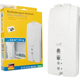 Schellenberg elektrischer Gurtwickler RolloDrive 55, für 30 kg/5,0 mÂÂ2