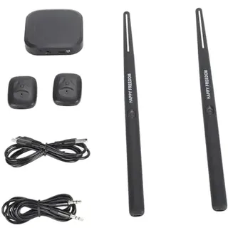 Virtual Reality Drum Set, Elektrische Luft Drum Set Sticks, Virtuelles Drum Kit VR Drum Kit, Tragbare Elektronische Drum Set Teile, Elektronische Trommeln für Erwachsene, Kinder,