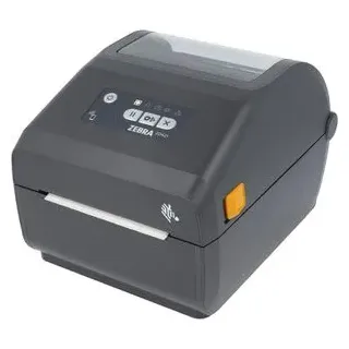 Zebra Technologies Zebra ZD421d Drucker mit Abreißkante - 203 DPI - Thermodirekt - 104 mm max. Druckbreite, BTLE, USB, USB-Host Schnittstellen (ZD4A042-D0EM00EZ), grau (dunkel)