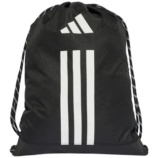 adidas Unisex TRAINING GYMSACK, Black/White, One size