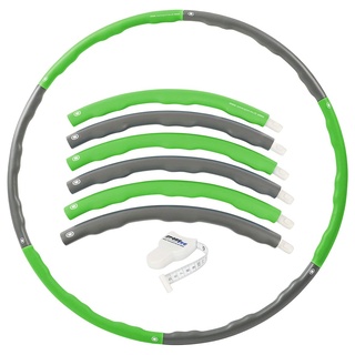 Sport-Tec Hula Hoop Reifen, ø 100 cm, 1,5 kg, inkl. Maßband Power Fitnessreifen Hulahoop zur Gewichtsreduktion