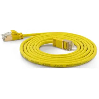 Wantec Cat7 S/FTP Netzwerkkabel 1,5 m Gelb
