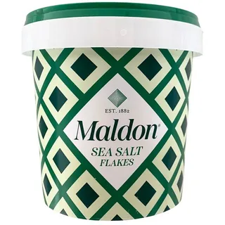 Maldon Gewürz Maldon Sea Salt Flakes im Eimer, 570g, Meersalzflocken, 570 g, Zart-knusprigen Meersalzflocken