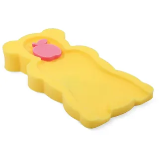 Lorelli Baby Badewanneneinlage Maxi, Schwamm, PU-Schaum, verschiedene Motive gelb