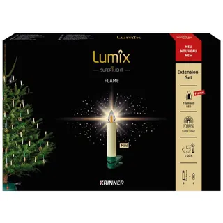 Krinner Baumkerzen LED 9 cm Elfenbein