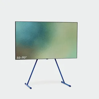 Pedestal Viva TV-Ständer 45 cm Blau Stahl
