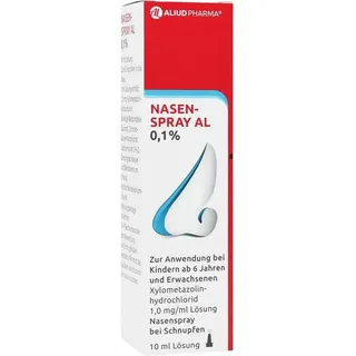 ALIUD PHARMA GmbH Aluid Pharma Nasenspray AL 0,1% 10 ml