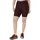 High Waist 8IN Damen Shorts rot M