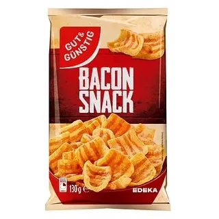 GUT&GÜNSTIG BACON SNACK Chips 130,0 g, 1 St.