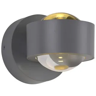 just light. Wandleuchte AKKU Chia, LED (LBH 12.40x9x9 cm) / silber / LBH 12.40x9x9 cm