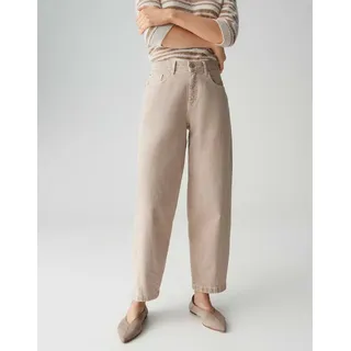 Opus Barrel Jeans mit Eingrifftaschen Modell LOLAH edgy', Hellbraun, 38/28