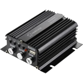 Renkforce RF-CMP-202 2-Kanal Endstufe 100 W Bluetooth®-/USB-Audiowiedergabe, Lautstärke-/Bass-/Höhen-Regelung