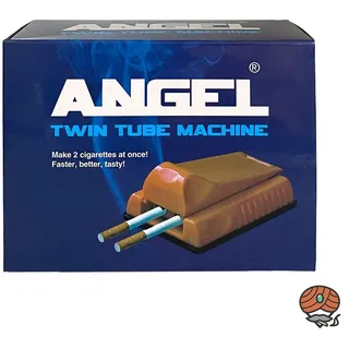 Angel TWIN TUBE Zigarettenstopfer / Stopfgerät für 2 King Size Hülsen