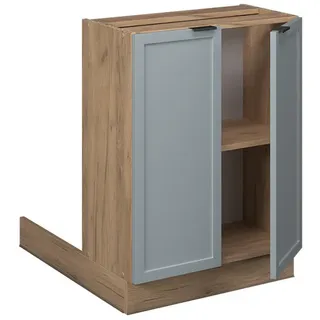 Vicco Kochinsel Fame-Line 60 x 82 x 30 cm Hellblau-Grau