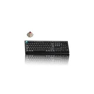 Keychron Q6 Ultra 8K Kabellose mechanische Tastatur, 100% ISO-DE-Layout, 8000 Hz Abtastrate, Vollmetallgehäuse, RGB, 2,4 GHz/Bluetooth 5.3, für Mac/Windows/Linux, Silk POM Red-Schalters