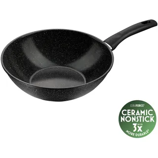 BALLARINI Vipiteno Wok, 28 cm, Aluminium, Keramische Antihaftbeschichtung