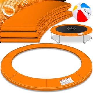 Kesser KESSER® - Trampolin Randabdeckung Ø 244 , 305 , 366 , 426 cm 30cm breit 100% UV-beständig reißfest Federabdeckung , Grün , Blau