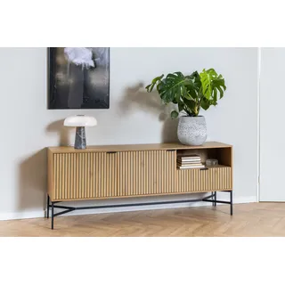 Actona Group Actona Sideboard Jaipur Holzoptik Braun Eiche