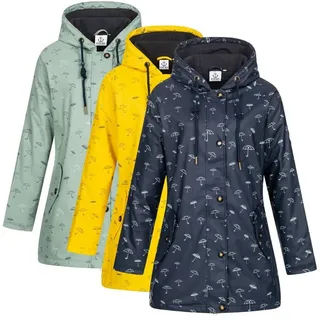 ankerglut Regenmantel Ankerglut Glutmeer Friesennerz mit Fleecefutter grün 42