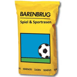 BARENBRUG Rasensamen Spielrasen Sportrasen 20 kg Gebrauchsrasen Familienrasen