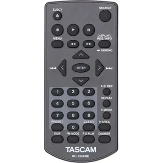 Tascam CD400UDAB mit Tuner und Bluetooth-Empfänger, Schwarz