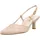 Paul Green Paul Green Glattleder 40 5 beige Glattleder Schuhe Slingpumps