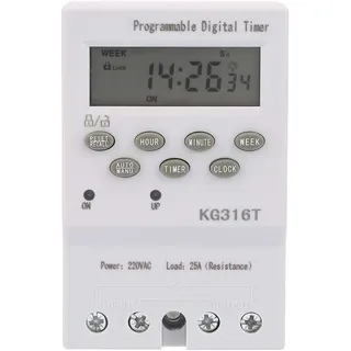 Kg316t 220v Mikroprozessor-digitaltimer, Automatischer Programmierbarer Digitaltimer